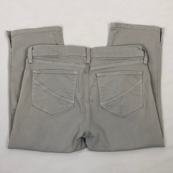 NYDJ Gray Crop Jeans, Size 12 - Picture 5 of 6